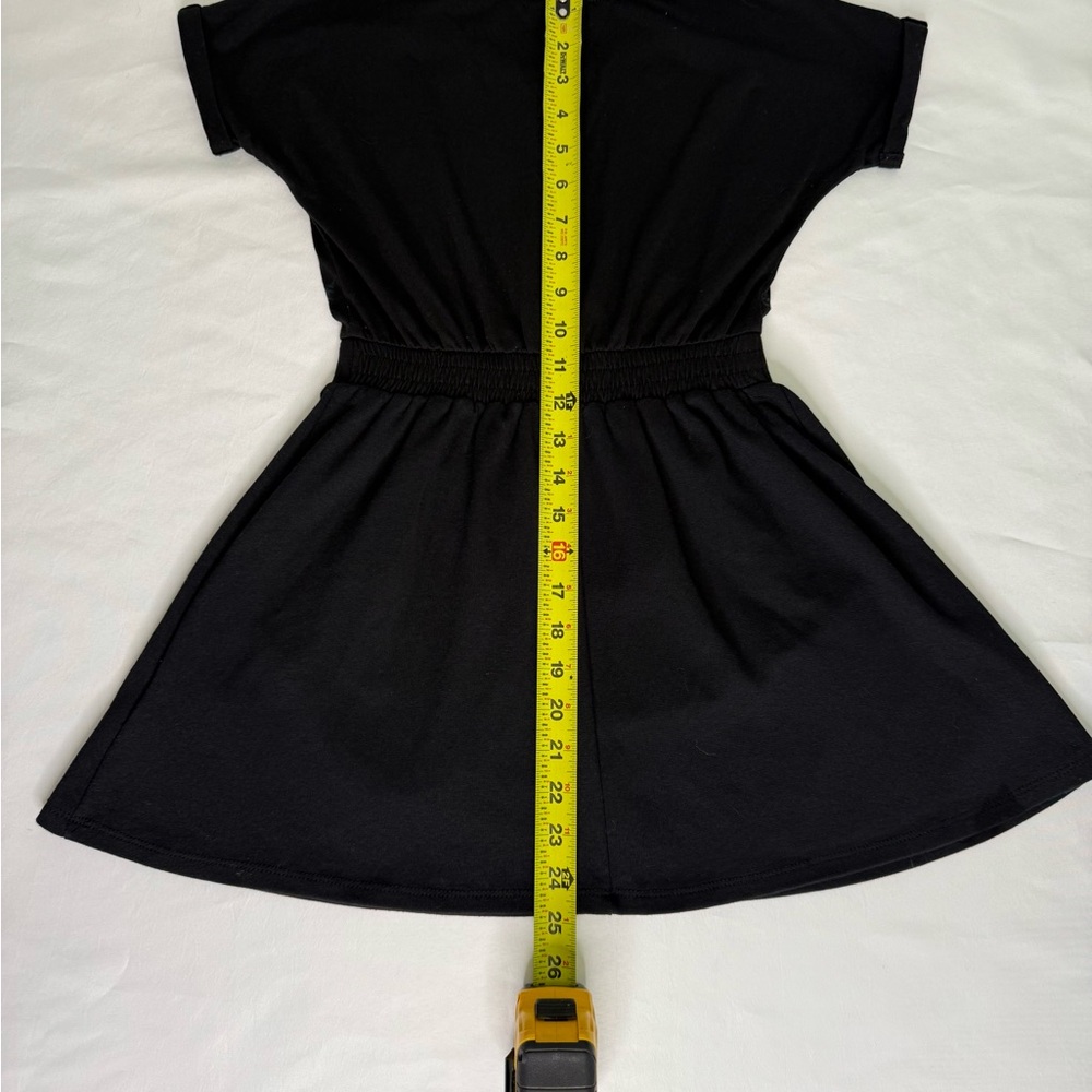 D-Signed by Disney Black and Blue Casual Panther A-Line Dress - Like New - - Picture 6 of 11
